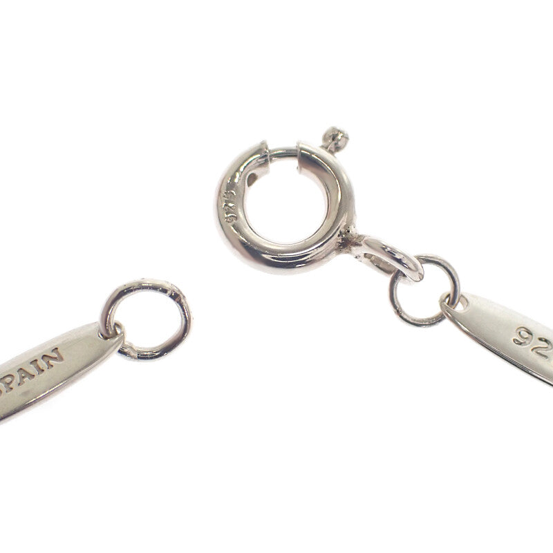 美品 ティファニー バイザヤード ダイヤ ネックレス シルバー925 ティファニー TIFFANY&Co. バイザヤード 7PD ロング ネックレス