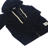 ジルサンダー JIL SANDER ジップアップパーカー 24AW L J47HG0101 パーカー コットン ブラック メンズ【中古】【Aランク】