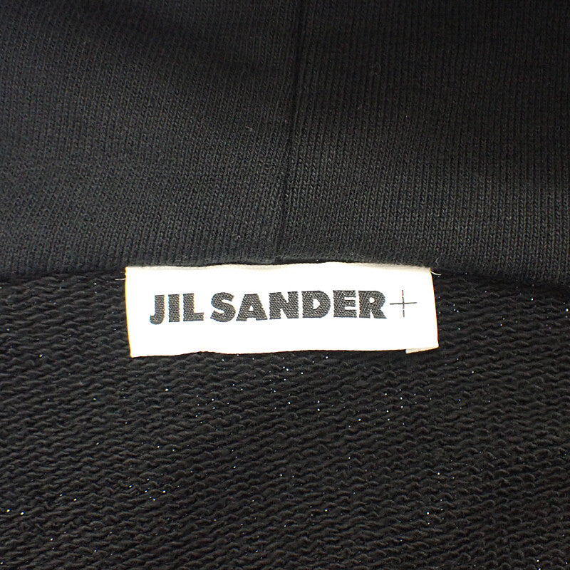 ジルサンダー JIL SANDER ジップアップパーカー 24AW L J47HG0101 パーカー コットン ブラック メンズ【中古】【Aランク】