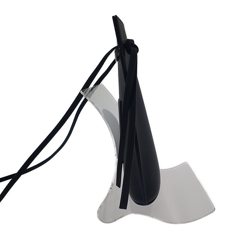 ロエベ LOEWE ダイスポケット C630R12X01 ショルダーバッグ カーフ ブラック ゴールド金具 レディース【中古】【Aランク】