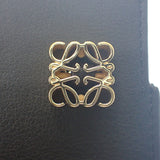 ロエベ LOEWE ダイスポケット C630R12X01 ショルダーバッグ カーフ ブラック ゴールド金具 レディース【中古】【Aランク】