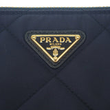 プラダ PRADA チェーン ショルダーバッグ 1NI054 ハンドバッグ テスートインプントゥ ナイロン ネイビー ゴールド金具 レディース【中古】【Aランク】