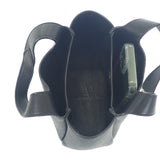 プラダ PRADA レザーミニ 1BA349_2DKV_F0632_V_ONO ハンドバッグ カーフ ブラック ゴールド金具 レディース【中古】【ABランク】