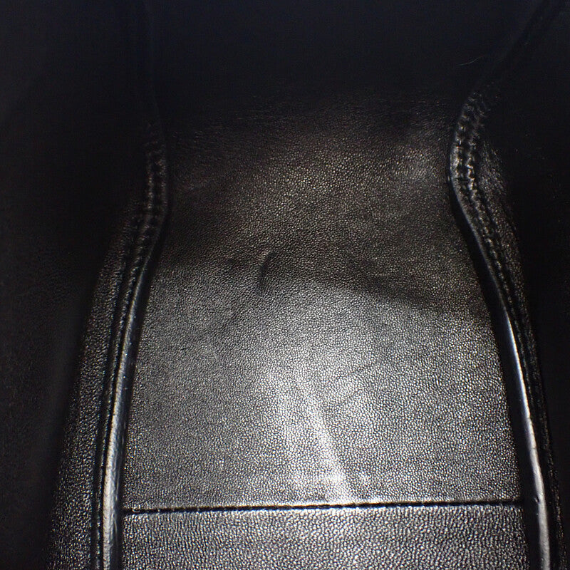 プラダ PRADA レザーミニ 1BA349_2DKV_F0632_V_ONO ハンドバッグ カーフ ブラック ゴールド金具 レディース【中古】【ABランク】