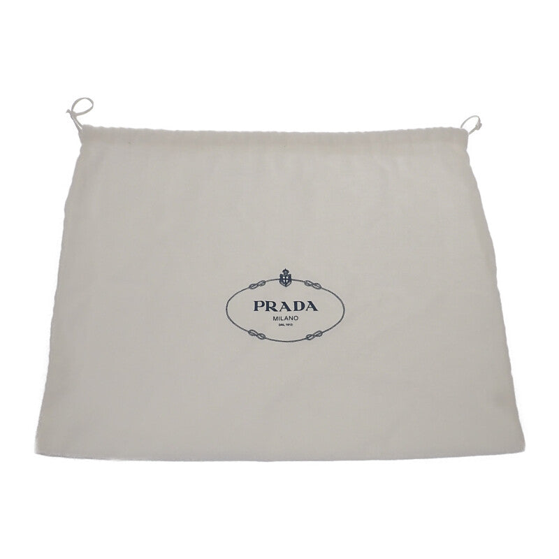 プラダ PRADA レザーミニ 1BA349_2DKV_F0632_V_ONO ハンドバッグ カーフ ブラック ゴールド金具 レディース【中古】【ABランク】