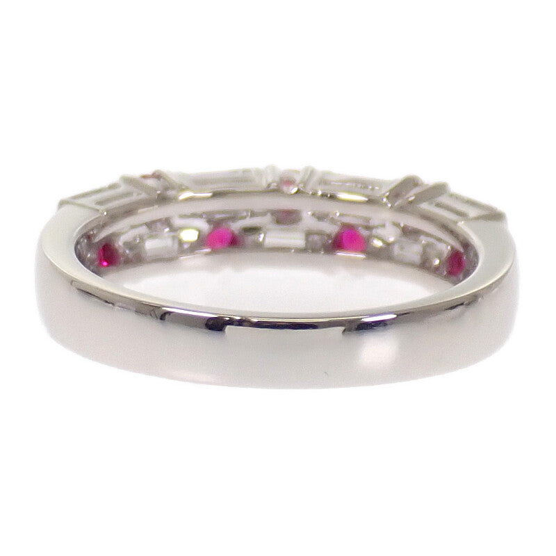 タサキ TASAKI 指輪 11号 リング Pt900プラチナ ルビー ダイヤモンド レディース【中古】【Aランク】