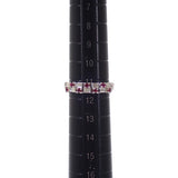 タサキ TASAKI 指輪 11号 リング Pt900プラチナ ルビー ダイヤモンド レディース【中古】【Aランク】