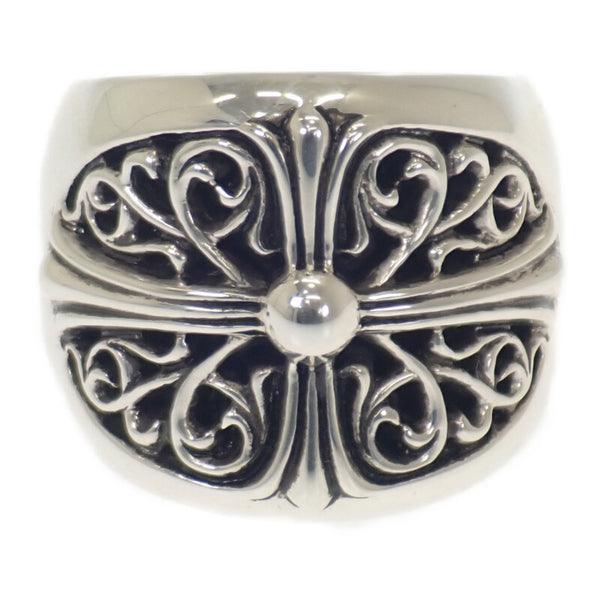 クロムハーツ CHROME HEARTS クラシックオーバルクロス サイズ棒約27号 27号 2356-304-9250-9113 リング シルバー925 メンズ【中古】【Aランク】