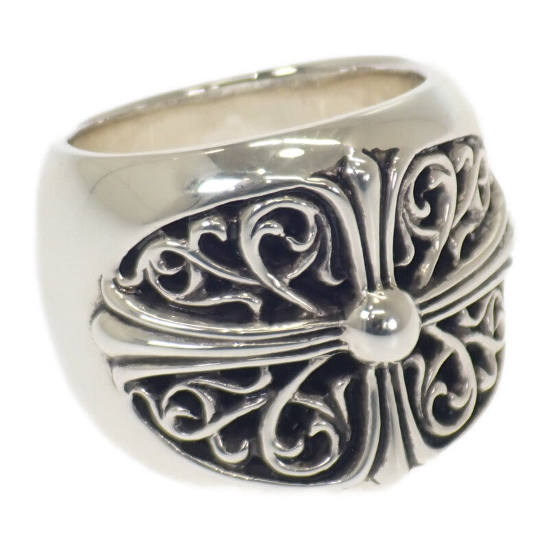 クロムハーツ CHROME HEARTS クラシックオーバルクロス サイズ棒約27号 27号 2356-304-9250-9113 リング シルバー925 メンズ【中古】【Aランク】