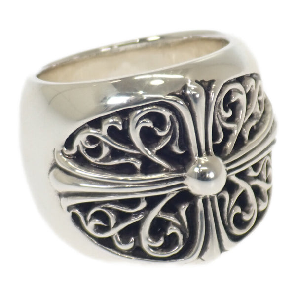 クロムハーツ CHROME HEARTS クラシックオーバルクロス サイズ棒約27号 27号 2356-304-9250-9113 リング シルバー925 メンズ【中古】【Aランク】