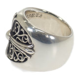 クロムハーツ CHROME HEARTS クラシックオーバルクロス サイズ棒約27号 27号 2356-304-9250-9113 リング シルバー925 メンズ【中古】【Aランク】