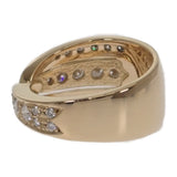 セイコー SEIKO K18 ダイヤ リング 14号 リング K18イエローゴールド ダイヤモンド レディース【中古】【Aランク】