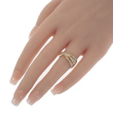 セイコー SEIKO K18 ダイヤ リング 14号 リング K18イエローゴールド ダイヤモンド レディース【中古】【Aランク】