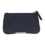 グッチ GUCCI GGエンブレム キーポーチ 815891 AAEEM 1000 ポーチ GGグレインレザー ブラック ゴールド金具 レディース メンズ【中古】【Aランク】