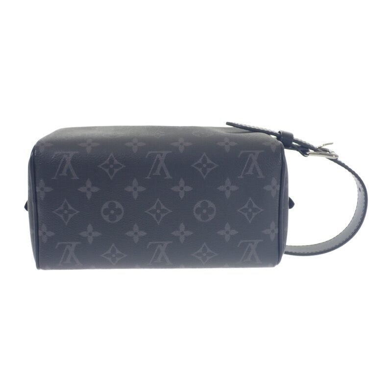 ルイヴィトン LOUIS VUITTON ロッカー ドップ・キット M83113 クラッチバッグ モノグラム・エクリプス ブラック系 シルバー金具 メンズ【中古】【Aランク】