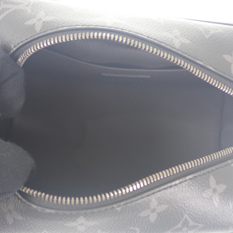 ルイヴィトン LOUIS VUITTON ロッカー ドップ・キット M83113 クラッチバッグ モノグラム・エクリプス ブラック系 シルバー金具 メンズ【中古】【Aランク】