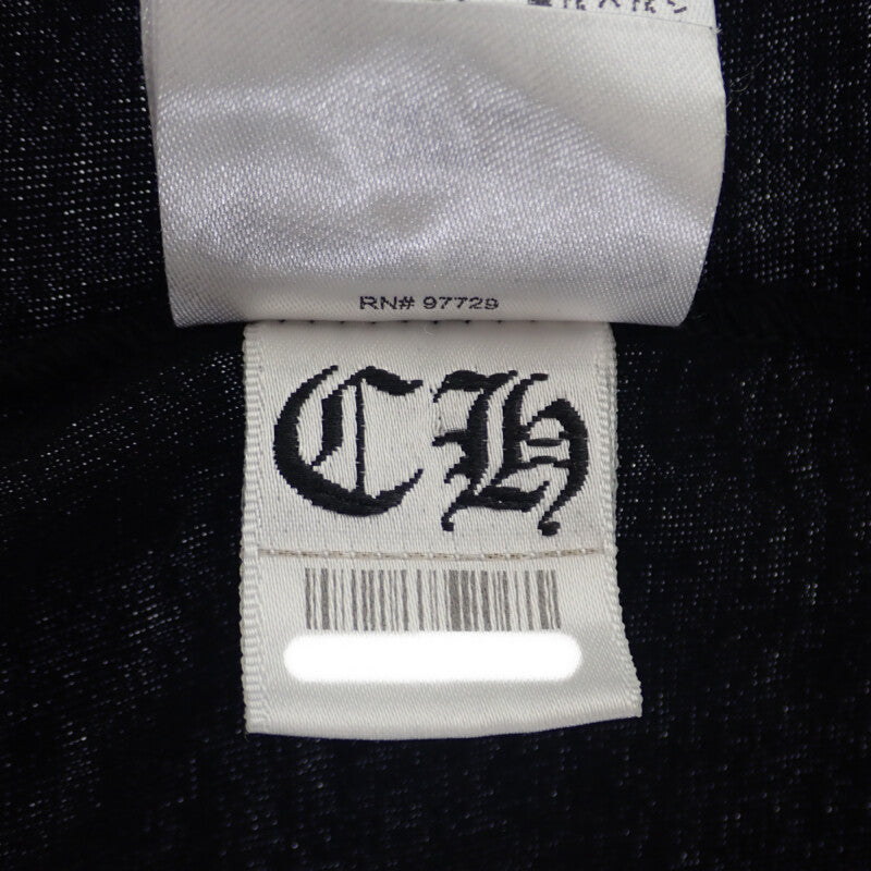 クロムハーツ CHROME HEARTS FOTI フォティ バイ クロムハーツ プリントTシャツ L 半袖Ｔシャツ コットン ブラック メンズ【中古】【Aランク】