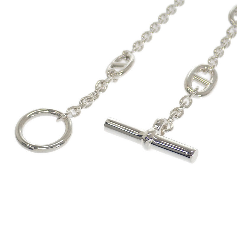 エルメス HERMES シェーヌダンクル ファランドール ロング H104568B00 ネックレス シルバー925 120 レディース メンズ【中古】【Aランク】