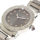 ブルガリ BVLGARI ブルガリブルガリ BBL26C6SS/12 腕時計 ステンレススチール クオーツ グレー文字盤 レディース【中古】【Aランク】