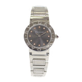 ブルガリ BVLGARI ブルガリブルガリ BBL26C6SS/12 腕時計 ステンレススチール クオーツ グレー文字盤 レディース【中古】【Aランク】