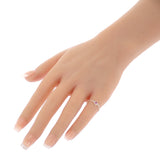 ティファニー TIFFANY&Co. カラーバイザヤード ピンクサファイア チェーン 15号 リング シルバー925 レディース【中古】【Aランク】