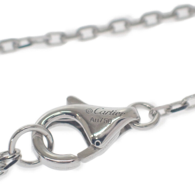 カルティエ CARTIER ディアマン レジェ ドゥ ハート CRB7059300 ネックレス K18ホワイトゴールド ダイヤモンド レディース【中古】【Aランク】