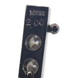デザインジュエリー テニス ブレスレット K18ホワイトゴールド ダイヤモンド レディース【中古】【Aランク】