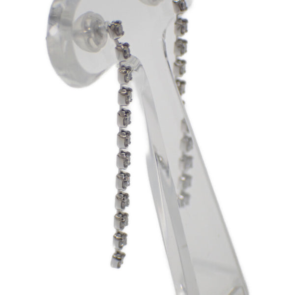 デザインジュエリー ピアス K18ホワイトゴールド ダイヤモンド レディース【中古】【Aランク】