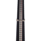 デザインジュエリー 14号 リング Pt900プラチナ ダイヤモンド レディース【中古】【Aランク】