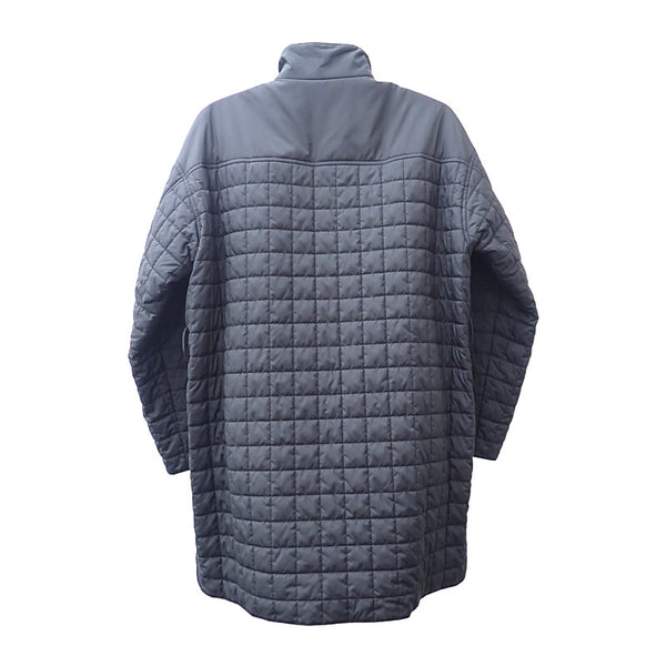 エルメス HERMES キルティングコート 36 H5H0158DQ5H36 ナイロンジャケット ポリエステル ネイビー bleu noir レディース【中古】【Aランク】