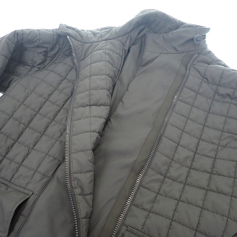 エルメス HERMES キルティングコート 36 H5H0158DQ5H36 ナイロンジャケット ポリエステル ネイビー bleu noir レディース【中古】【Aランク】