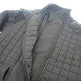 エルメス HERMES キルティングコート 36 H5H0158DQ5H36 ナイロンジャケット ポリエステル ネイビー bleu noir レディース【中古】【Aランク】