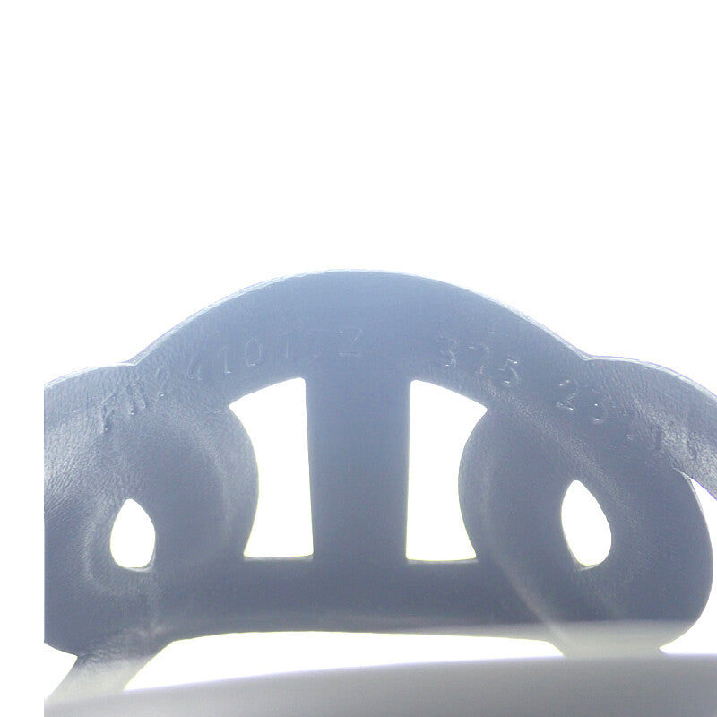 エルメス HERMES エクストラ H241017Z_02375 サンダル カーフ ラバー ブラック ブロンド レディース【中古】【Aランク】