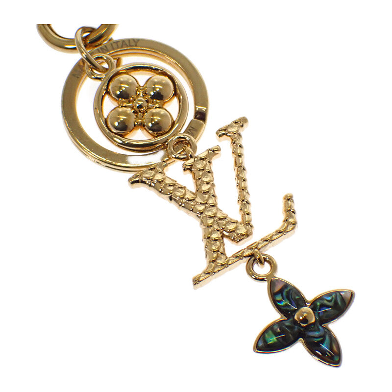 ルイヴィトン LOUIS VUITTON キーホルダー・LV ワンダー オブ シー M01650 キーホルダー メタル ゴールド ブルー ゴールド金具 レディース メンズ ユニセックス【中古】【ABランク】