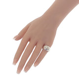 シャネル CHANEL ロゴ 14号 リング シルバー925 レディース【中古】【ABランク】