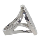 ブルガリ BVLGARI ビッグオニキス ブルガリブルガリ 14.5号 リング K18ホワイトゴールド ブラック オニキス レディース【中古】【Aランク】