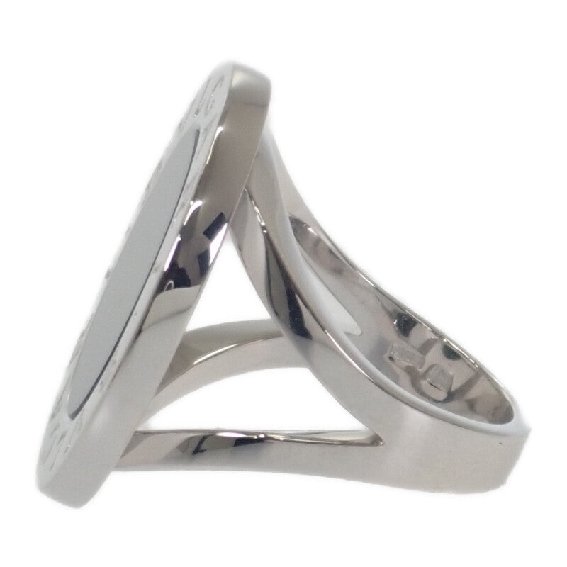 ブルガリ BVLGARI ビッグオニキス ブルガリブルガリ 14.5号 リング K18ホワイトゴールド ブラック オニキス レディース【中古】【Aランク】