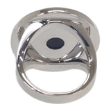 ブルガリ BVLGARI ビッグオニキス ブルガリブルガリ 14.5号 リング K18ホワイトゴールド ブラック オニキス レディース【中古】【Aランク】