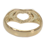 ティファニー TIFFANY&Co. エルサ ペレッティ オープンハート 11号 リング K18イエローゴールド レディース【中古】【Aランク】