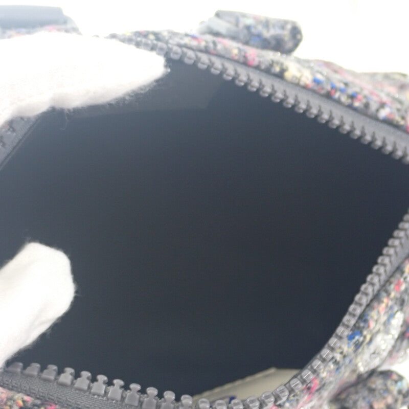 ルイヴィトン LOUIS VUITTON LVフェルトキーポルXS M80821 ショルダーバッグ レザー フェルト グレー レディース【中古】【ABランク】