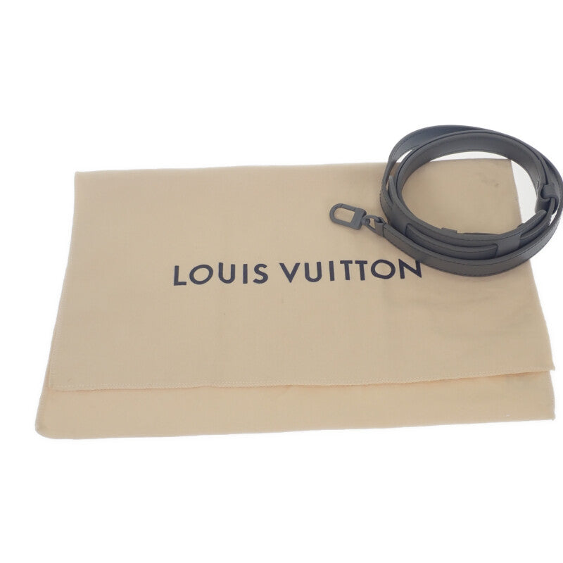ルイヴィトン LOUIS VUITTON LVフェルトキーポルXS M80821 ショルダーバッグ レザー フェルト グレー レディース【中古】【ABランク】