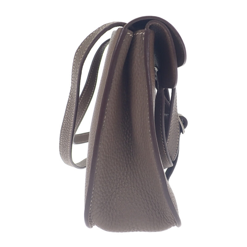 エルメス HERMES アルザン25 2WAYバッグ ３WAYバッグ ショルダーバッグ トリヨンクレマンス エトゥープ ベージュ系 シルバー金具 レディース【中古】【ABランク】