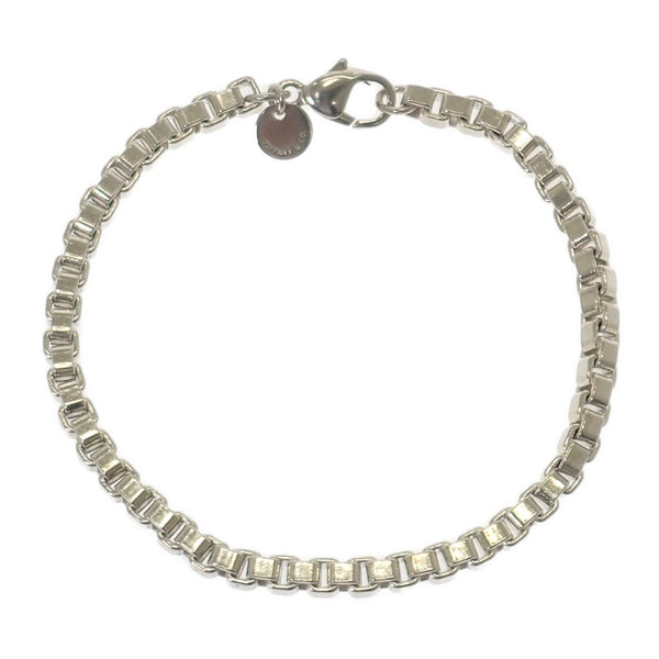 ティファニー TIFFANY&Co. ベネチアンリンク 60150727 ブレスレット スターリングシルバー ミディアム メンズ レディース【中古】【ABランク】