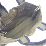 エルメス HERMES フールトゥPM ハンドバッグ キャンバス カーキ メンズ レディース【中古】【Aランク】