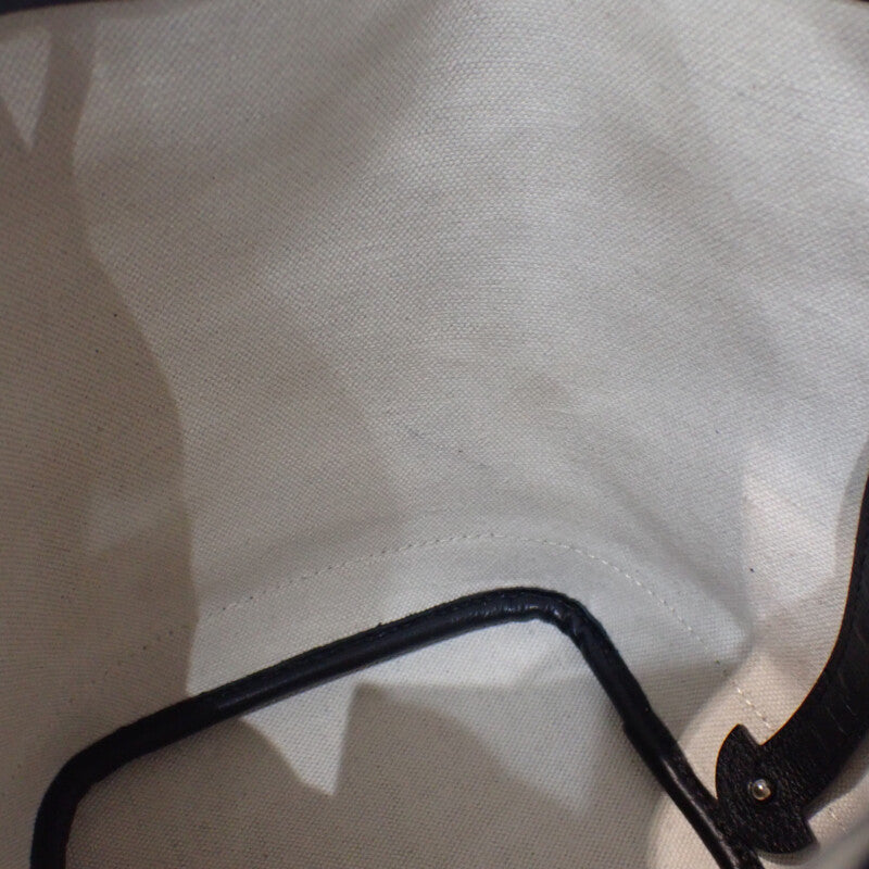 ゴヤール GOYARD プティフロ バケットバッグ ヘリンボーン PEFLOTPMLTY01CL01P ショルダーバッグ レザー コーティングキャンバス ブラック ブラウン レディース【中古】【Aランク】