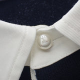 ルイヴィトン LOUIS VUITTON エンブロイダードショートスリーブ XL 1AHUJK ポロシャツ コットン ブラック メンズ【中古】【ABランク】