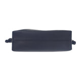 ロエベ LOEWE フラメンコクラッチミニ A411FC2X73 ショルダーバッグ カーフ ブラック ゴールド金具 レディース【中古】【Aランク】