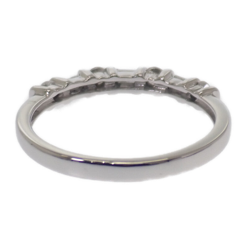 デザインジュエリー 9号 リング K14ホワイトゴールド ダイヤモンド レディース【中古】【Aランク】