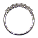 デザインジュエリー 9号 リング K14ホワイトゴールド ダイヤモンド レディース【中古】【Aランク】