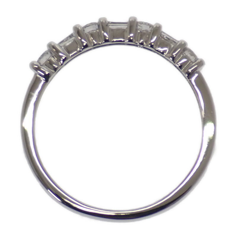 デザインジュエリー 9号 リング K14ホワイトゴールド ダイヤモンド レディース【中古】【Aランク】